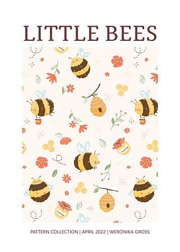 Sweet Little Bees Chambre de bébé reproduction