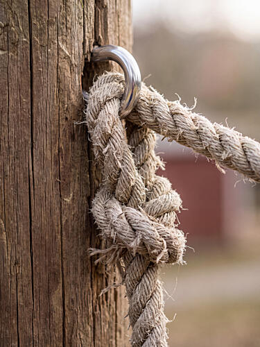 Rustic Rope Knot Nature reproduction