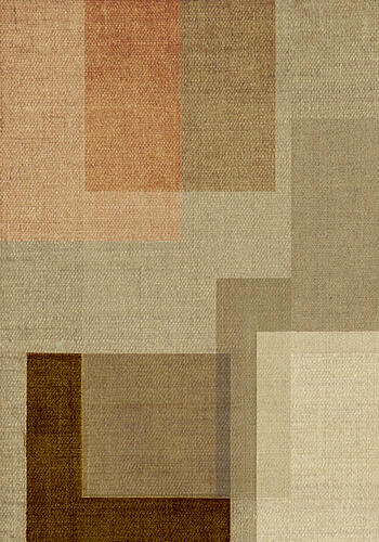 Muted Geometric Layers Geometric Print
