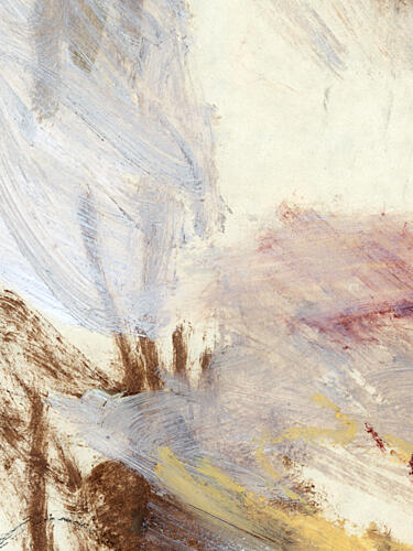 Muted Abstract Flow Art abstrait reproduction