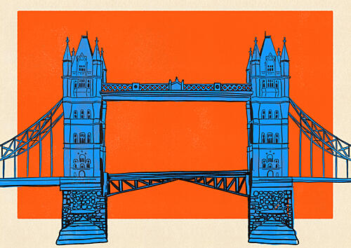 Tower Bridge London Art Print