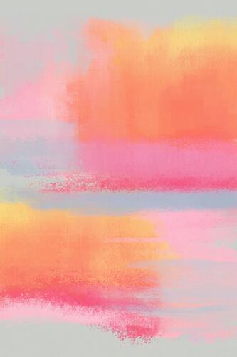 Vibrant Horizon Blend Art Print by Melloi Art Prints