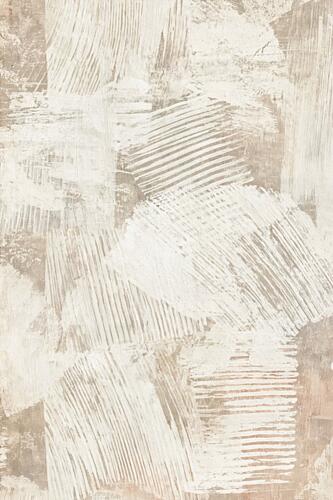 Neutral Abstract Strokes Art Print by Melloi Art Prints