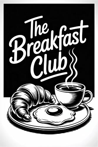 Classic Diner Breakfast Café reproduction