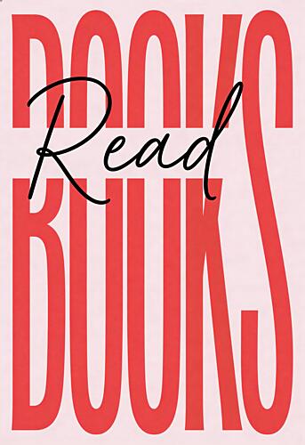 Read Books Modern Graphic Inspirant reproduction