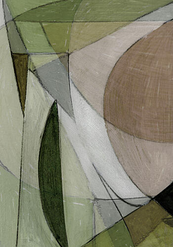 Abstract Earth Tones Art Print by Dan Hobday