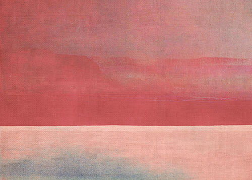 Pink Horizon Serenity Art Print by Fernando Vieira