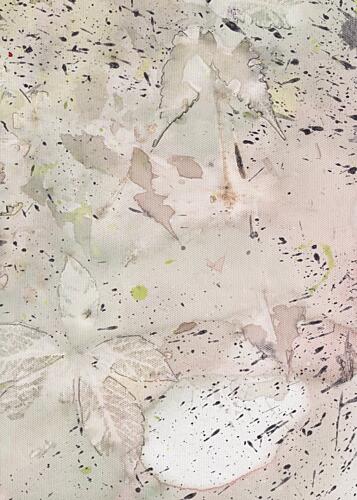 Botanical Eco Print Art Print by Maira Ribena