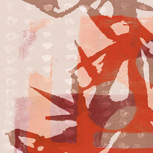 Dynamic Modern Abstract Art abstrait reproduction