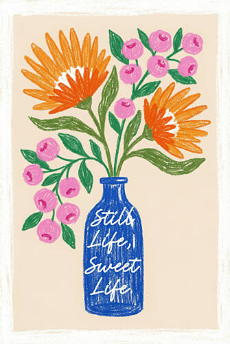 Still Life Sweet Life Art Print by Melloi Art Prints