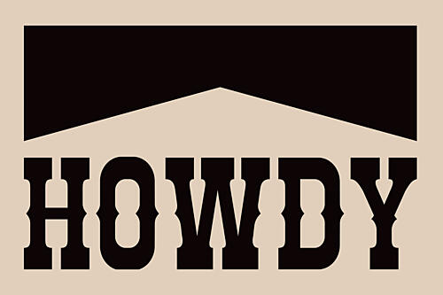 Howdy Wild West Spirit Montagne reproduction