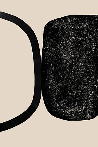 Abstract Organic Forms Art Print by Melloi Art Prints