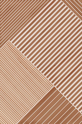 Modern Diagonal Pattern Art Print by Melloi Art Prints