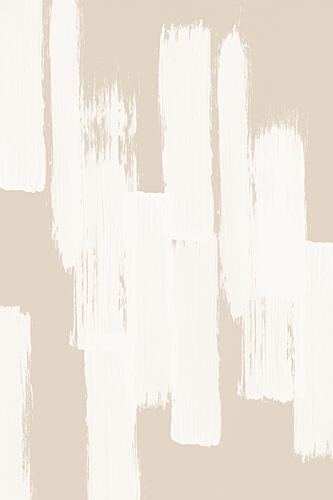 Abstract White Strokes Art Print by Melloi Art Prints