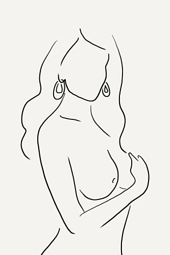 Elegant Minimal Woman Mode reproduction