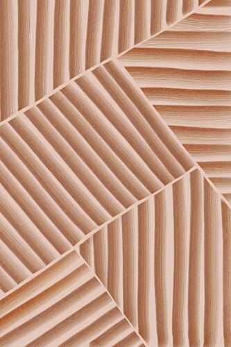 Textured Geometric Lines Geometric Print