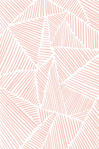 Abstract Pink Pattern Art Print by Melloi Art Prints