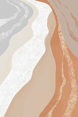 Abstract Desert Flow Art Print by Melloi Art Prints