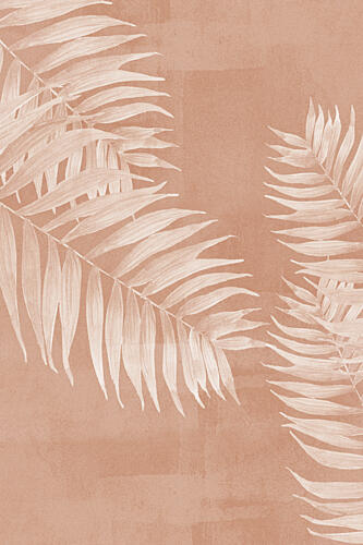 Terracotta Palm Fronds Nature reproduction