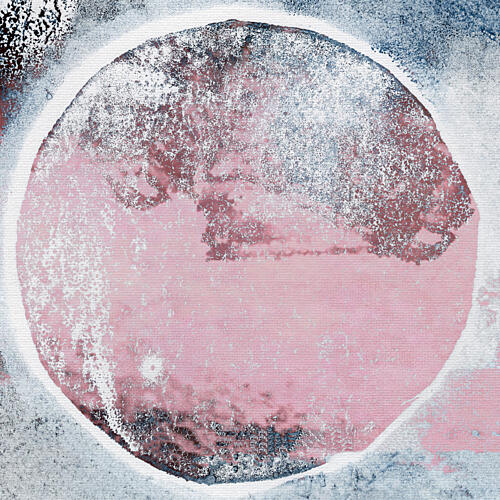 Distant Pink World Art Print