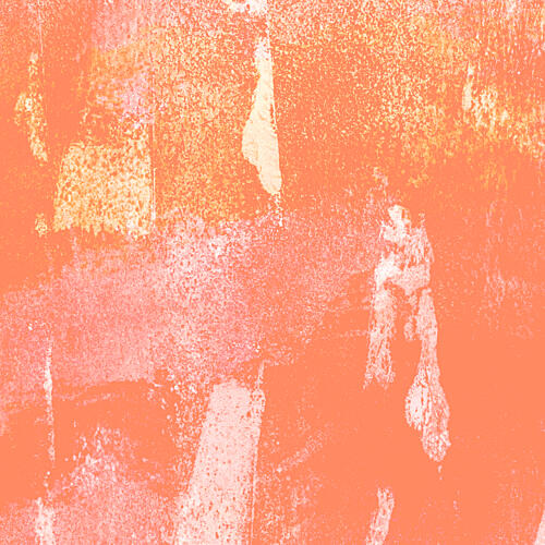 Warm Textured Abstract Art Print