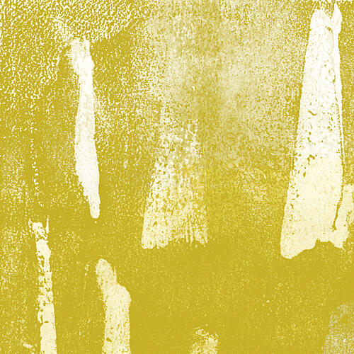 Textured Gold Abstract Doré reproduction