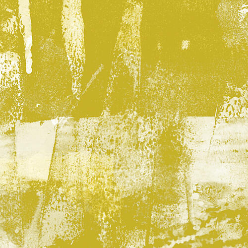 Textured Ochre Abstract Art abstrait reproduction