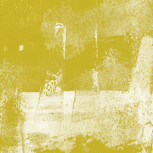 Distressed Golden Texture Art Print