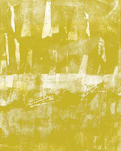 Distressed Gold Abstract Doré reproduction