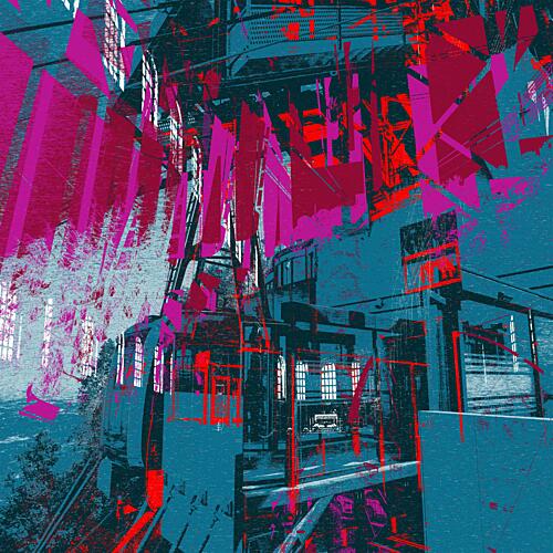 Vivid Architectural Forms Art Print by Brut Carniollus