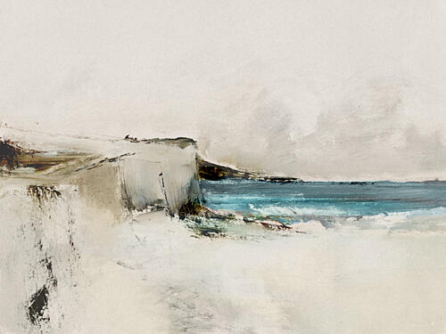 White Cliffs Ocean Océan reproduction