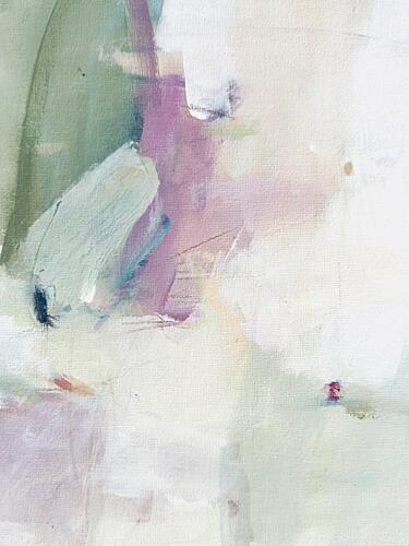 Soft Abstract Serenity Art Print