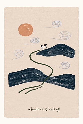 Path to Adventure Art Print