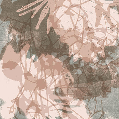 Muted Earthy Botanicals Art Print