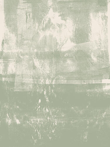 Muted Green Abstract Texture Art Print