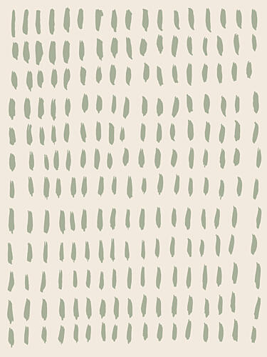 Sage Green Strokes Art Print
