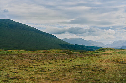 Green Mountain Landscape Art Print