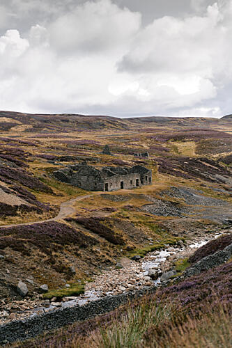 Remote Valley Ruins Art Print