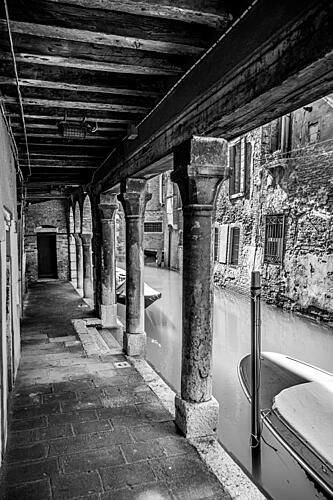 Historic Venice Canal Art Print by Aashish Kanji