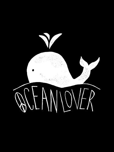 Cute Whale Ocean Lover Art Print by Hello Elsbeth