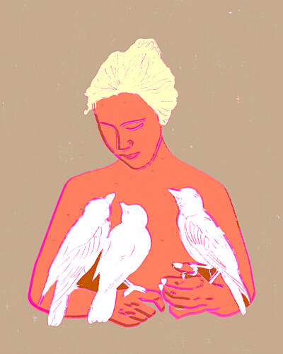 The Things That Trust Us Art Print
