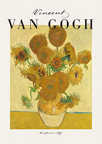Vibrant Sunflower Bouquet Art Print