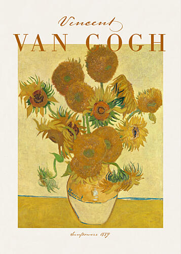 Vibrant Sunflower Bouquet Art Print