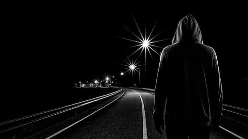 Night Road Art Print by Patrick Foto