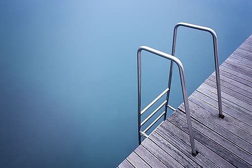 Stairs Coastal Print