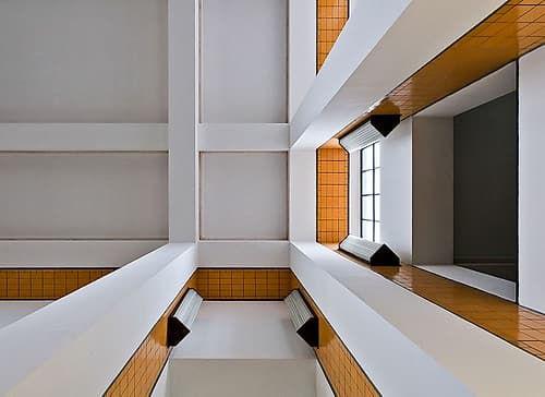 St. museum Abstract Art Print