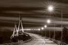 Tinted bridge Art Print