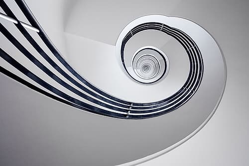 Fibonacci Abstract Art Print