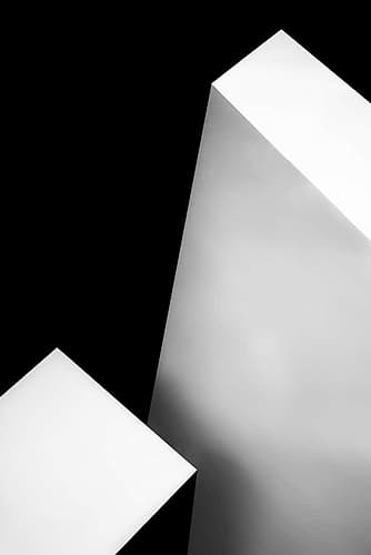Nero Bianco Art Print by Gilbert Claes