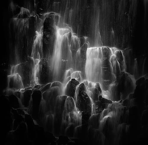 The Veiled Beings --- Ramona Falls Landscape Print